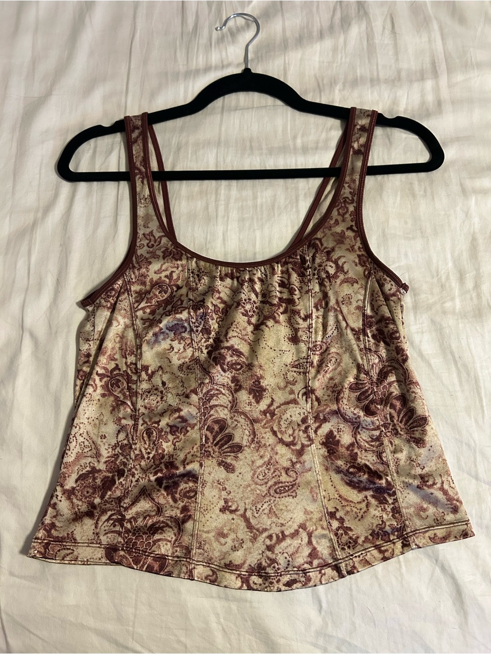 Muted Floral Tank Top
